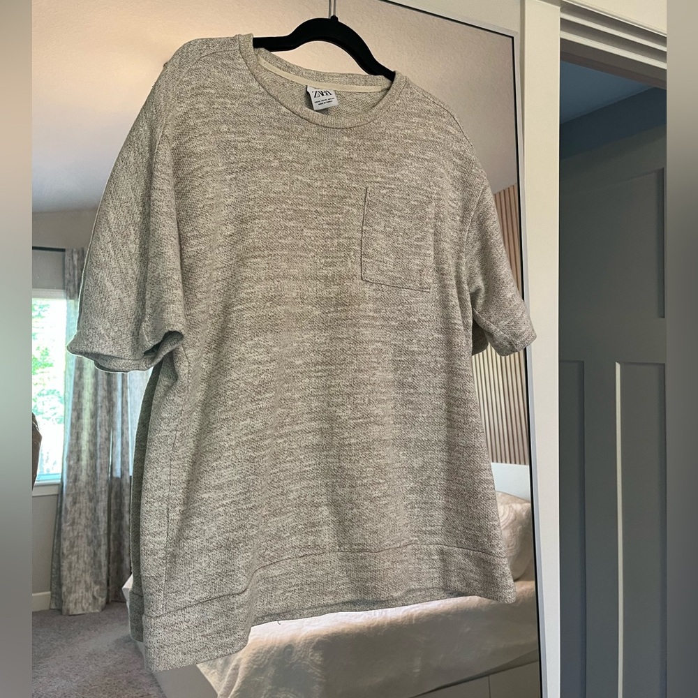 Zara Man Thick Cotton Shirt